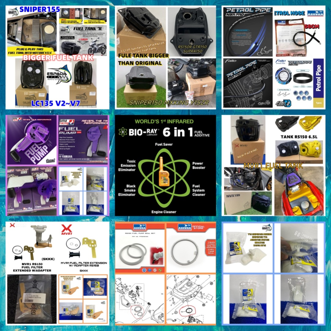 FUEL TANK/FUEL PUMP JET/FUEL FILTER SEAL/FUEL FILTER EXTENSION KIT