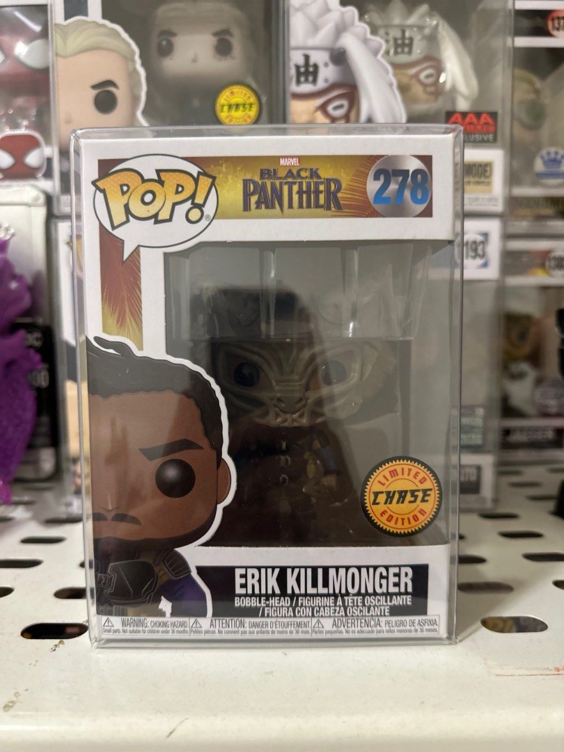 Erik killmonger funko pop chase clearance