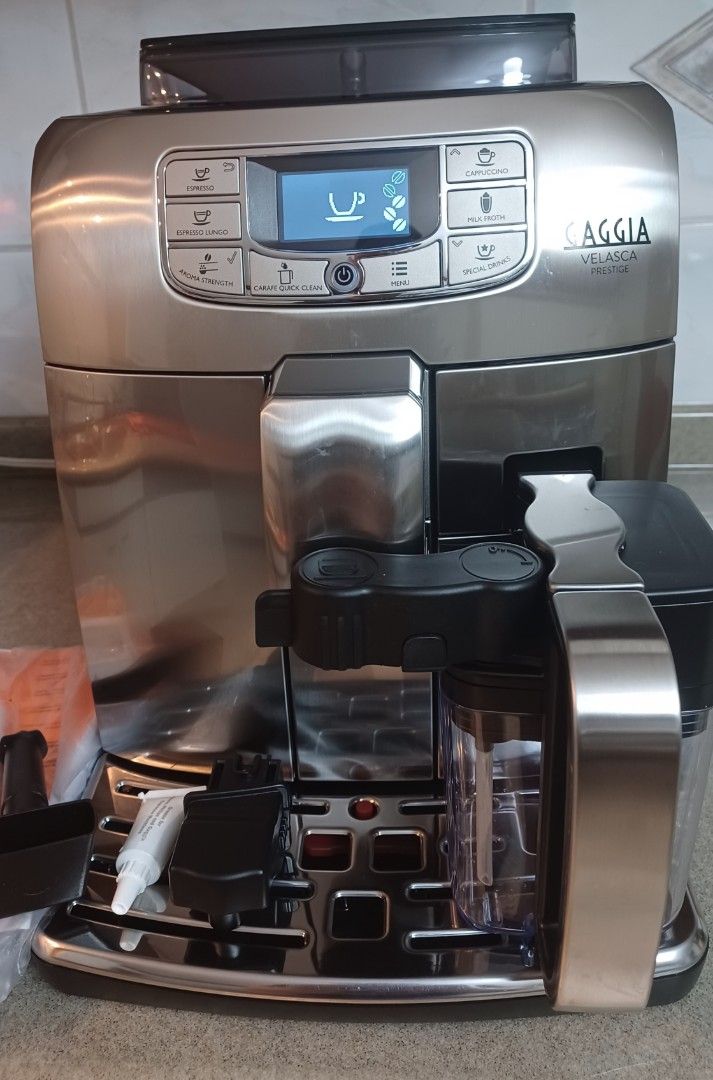 Gaggia Velasca SuperAutomatic Espresso Cappuccino Cofee Machine, TV