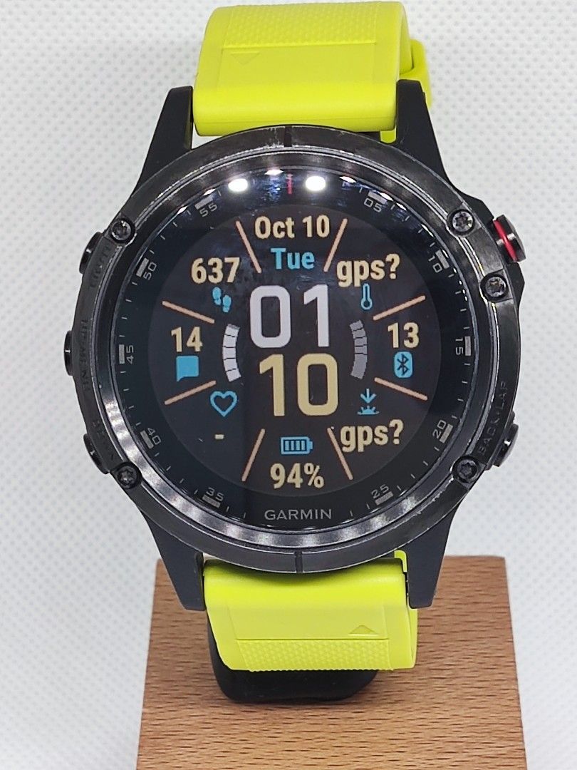 Garmin fenix top 5 yellow