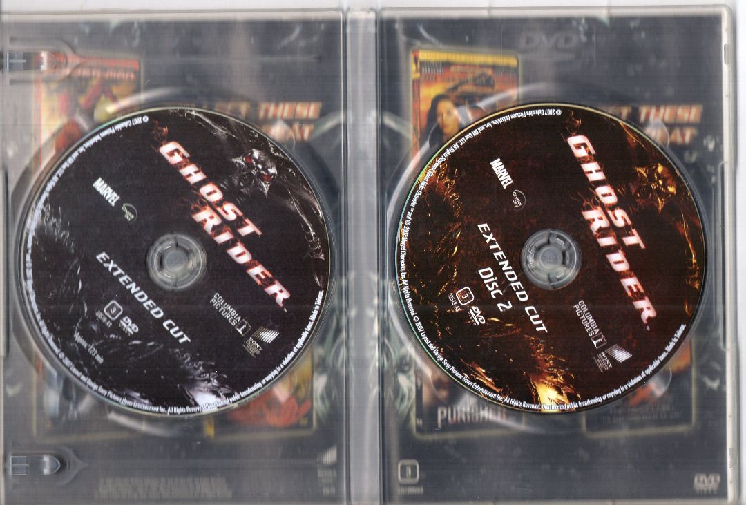 Ghost Rider ***original dvd***, Hobbies & Toys, Music & Media, CDs ...