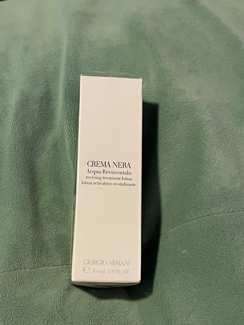 giorgio armani crema nera