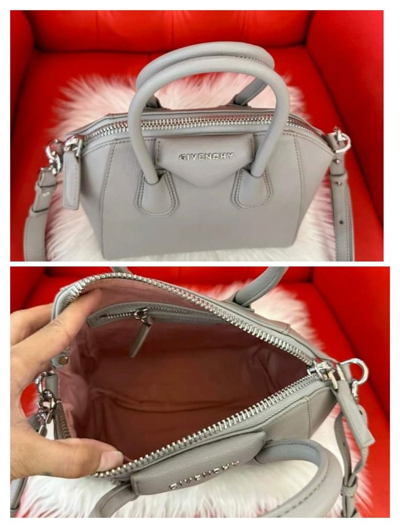 Givenchy antigona deals mini grey