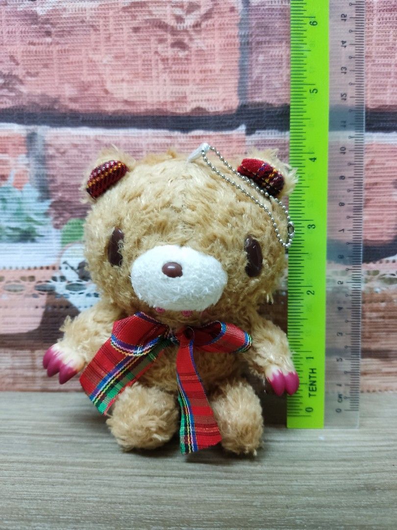 Gloomy bear plush keychain