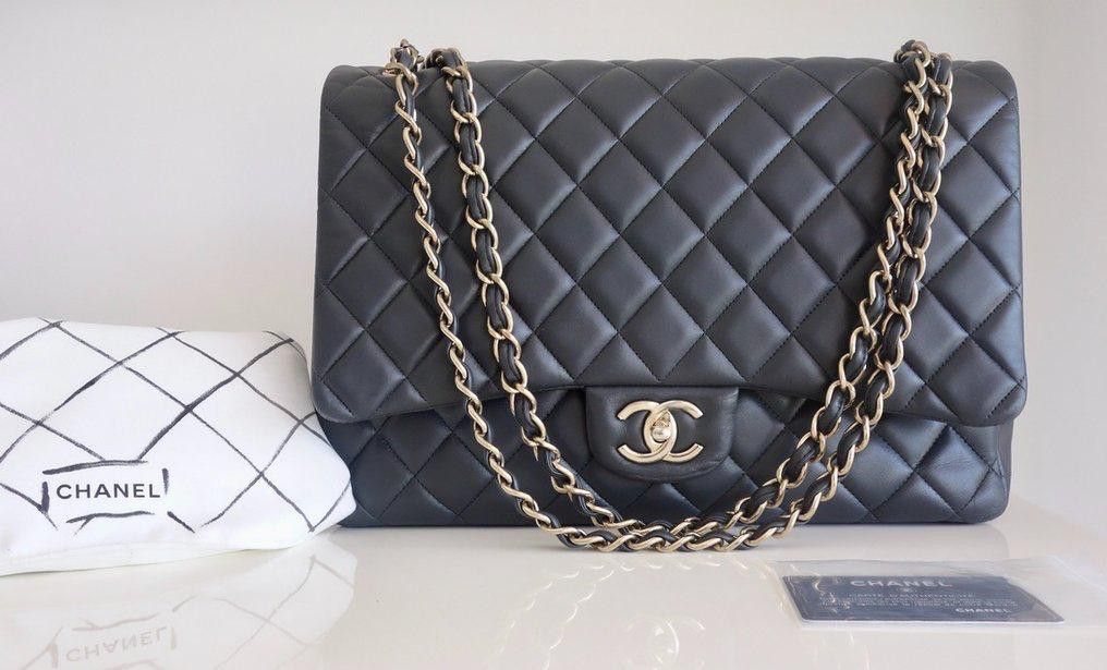 Gray chanel bag online