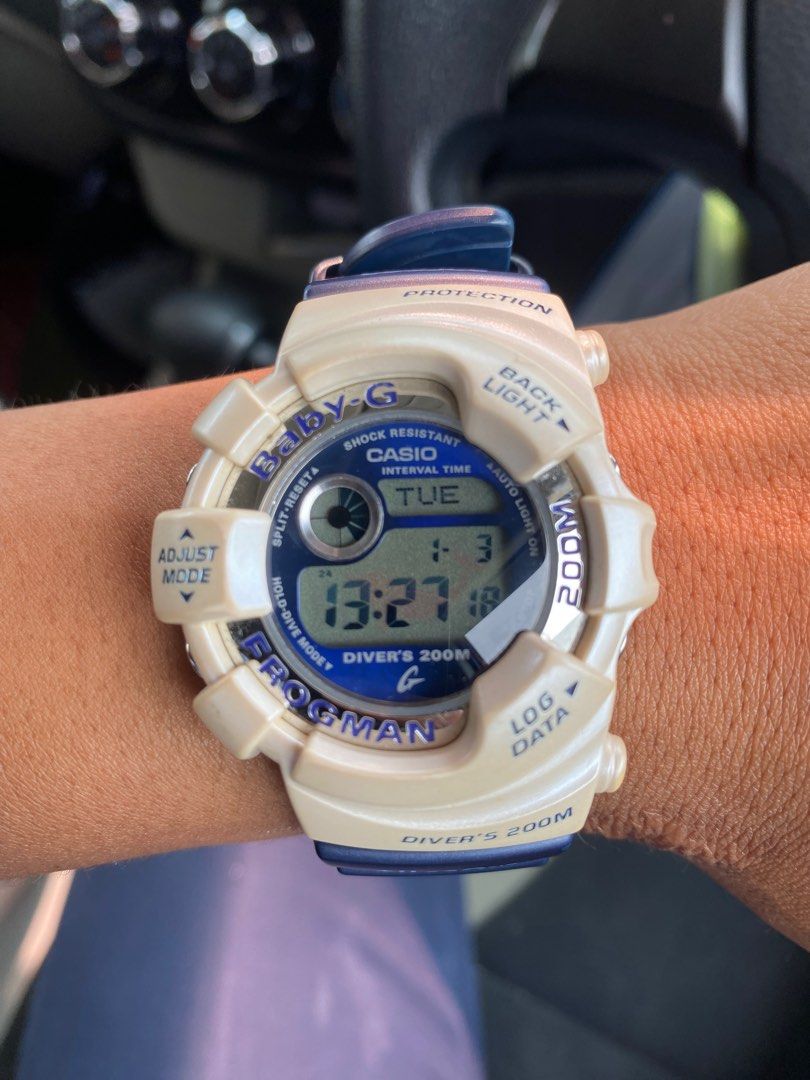 Baby g frogman cheap