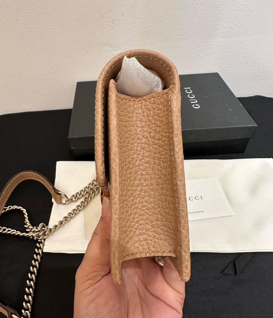 Gucci mini wallet on chain online