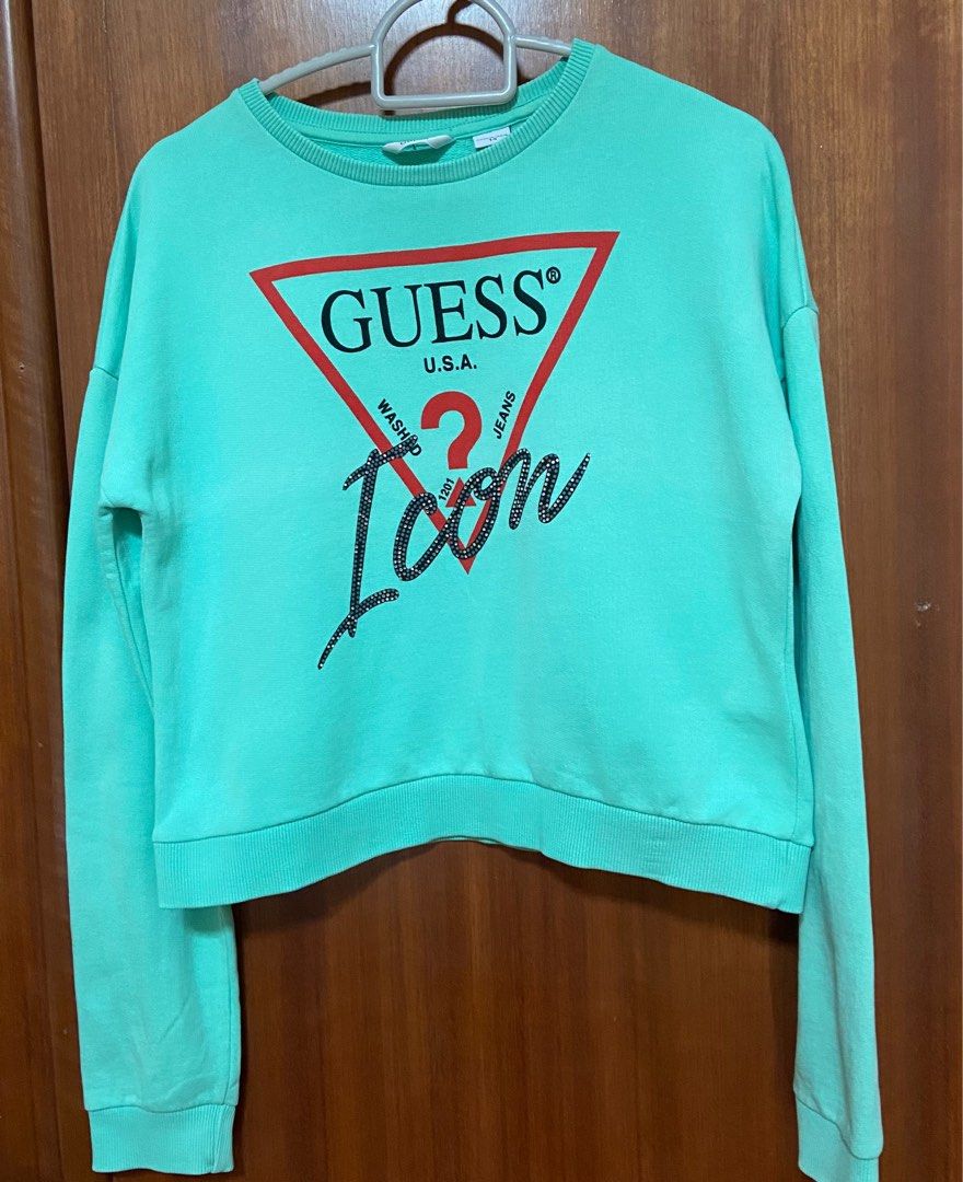 Guess girl sweater hot sale