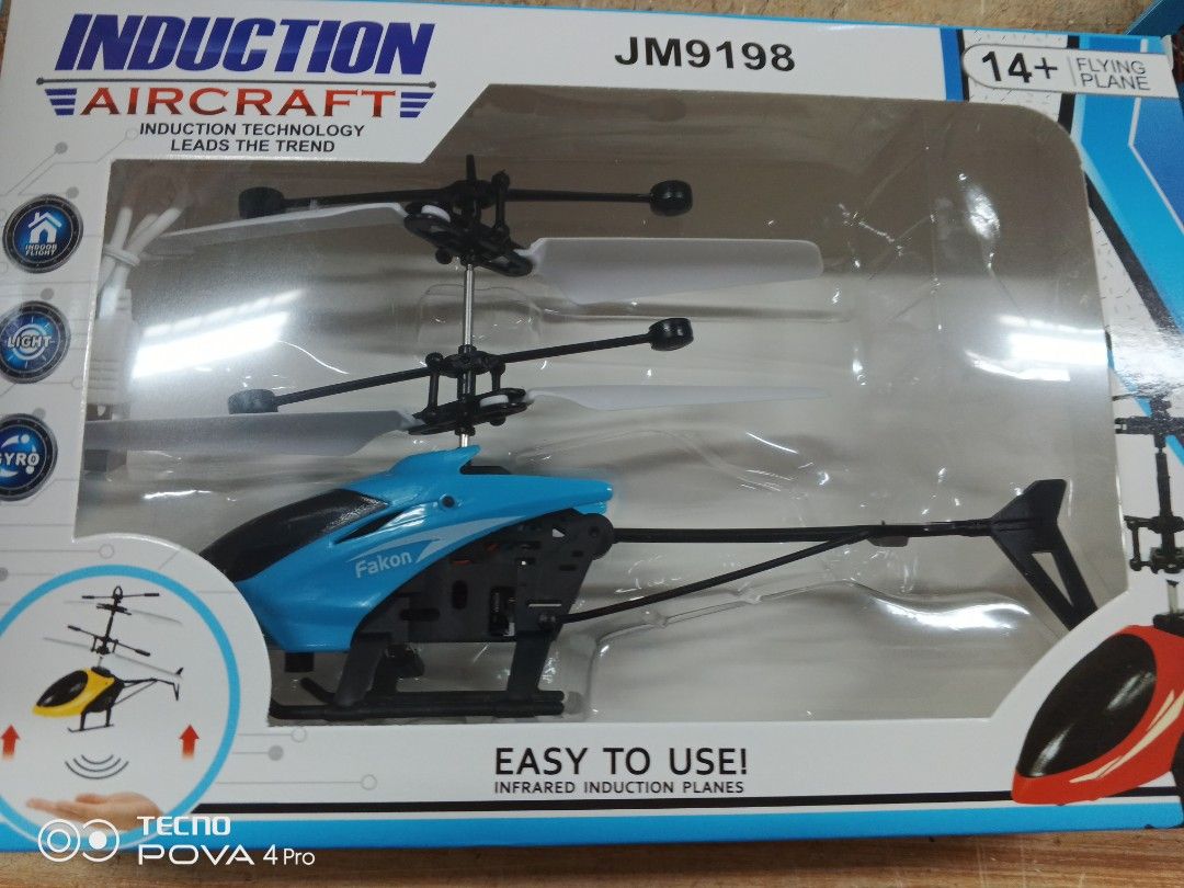HAND SENSOR HELICOPTER (Category: Remote Control Toys) located in Caloocan City. Submitted by surplusandbnewshop (Listing ID 1259279841, Image 3). Description: .
