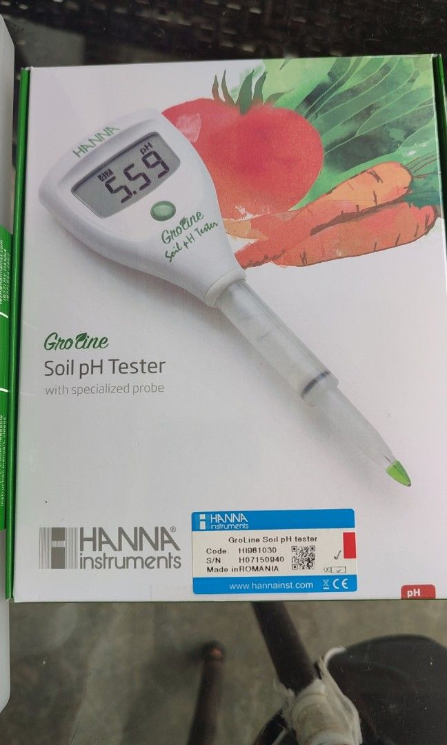 HANNA Soil & Ph Tester, Furniture & Home Living, Gardening, Garden Soil
