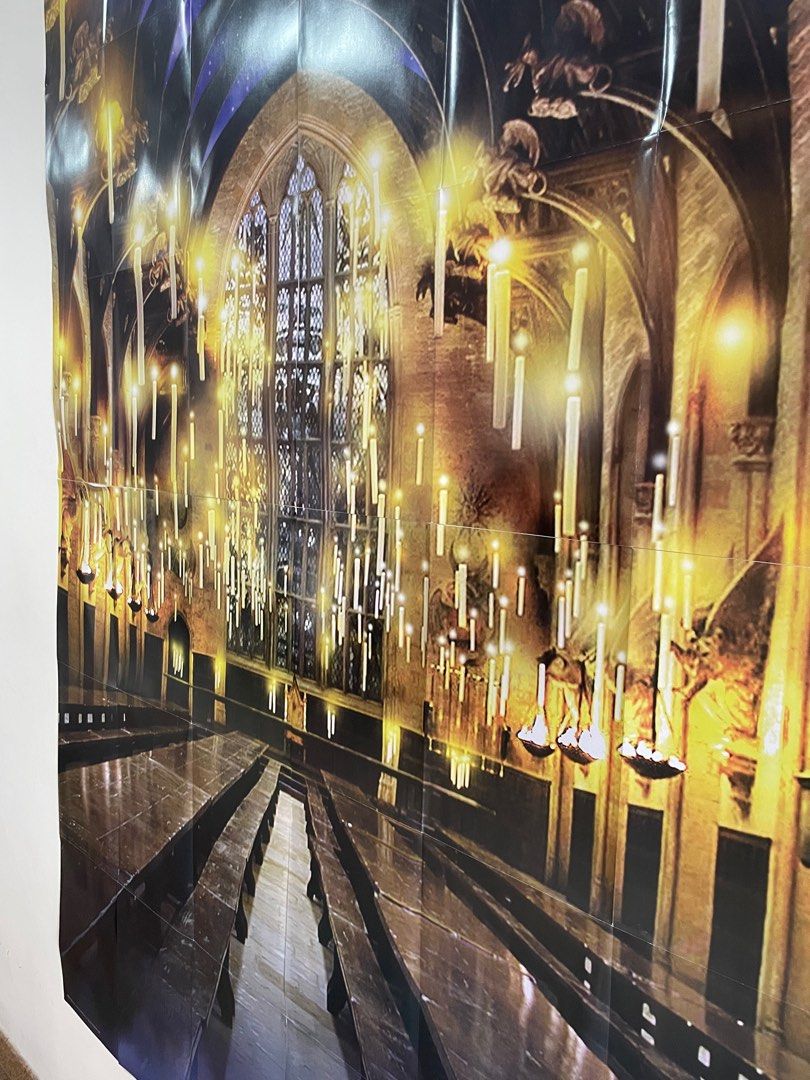 Harry Potter Party backdrop / Scene setter, Hobbies & Toys, Stationery