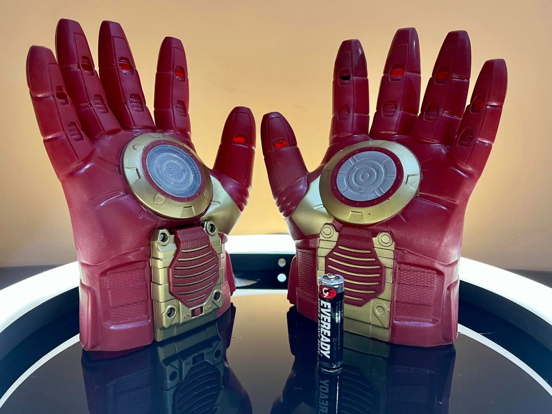 Hasbro ironman gloves, Hobbies & Toys, Toys & Games on Carousell