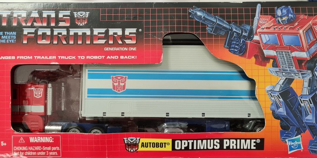 Optimus prime g1 hasbro hotsell