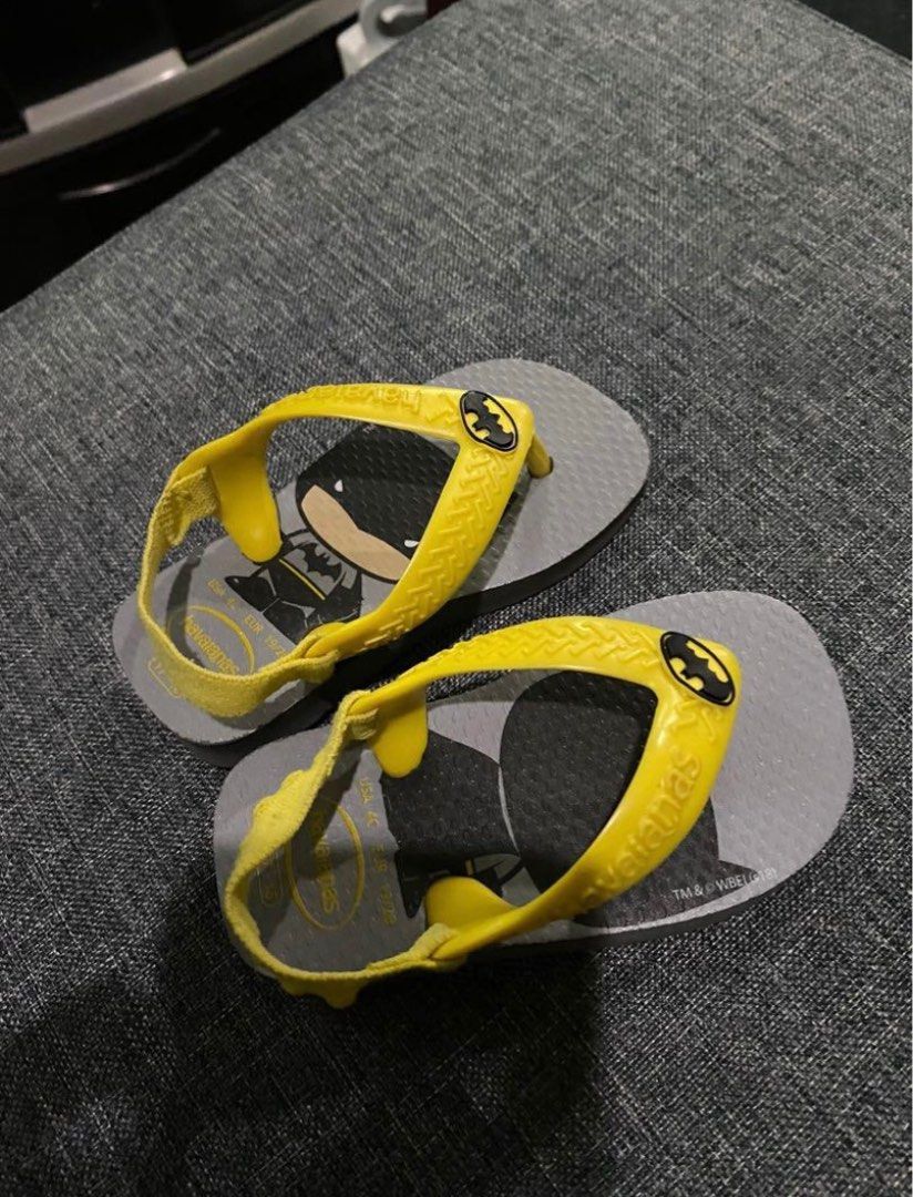 Havaianas Batman baby slippers Babies Kids Babies Kids