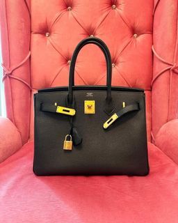 100% Authentic Luxury Goods - RARE B35 vert anis togo ghw N comes with  clochette, keys, lock and dust bag IDR 105.000.000 #fabuluxepreloved  #hermesbirkin35