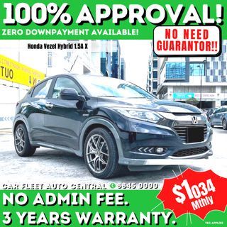 Honda Vezel Hybrid 1.5A X Auto