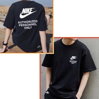 Hot Selling!!! NIKE AUTHORISED PERSONNEL ONLY TEE Sportswear Men's T-Shirt / Black / S, M, L