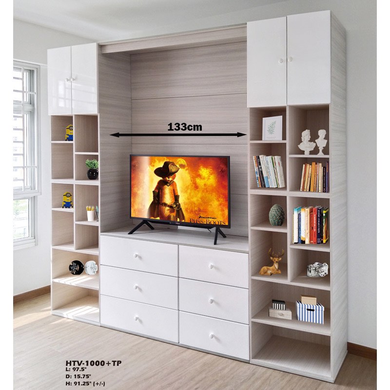 HTV1000 Tv ( Full Height ), Furniture & Home Living, Furniture, Shelves,