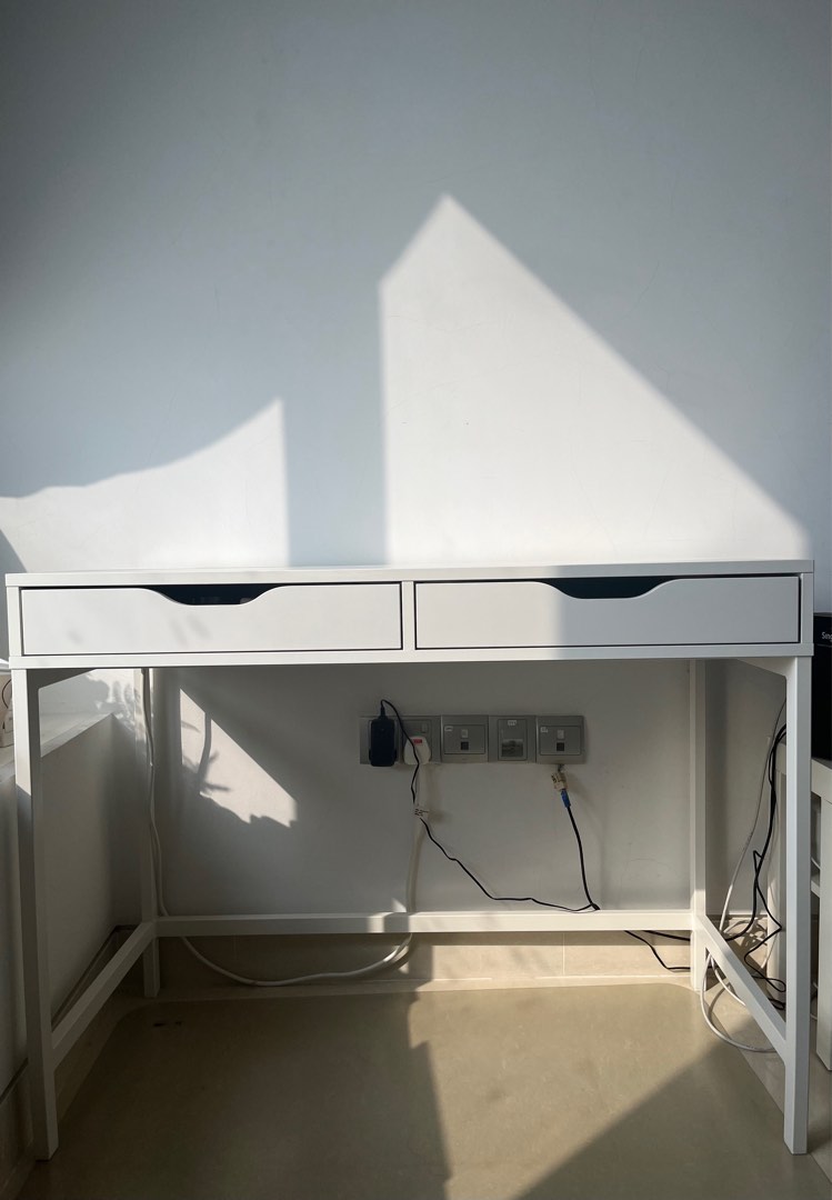 IKEA Alex Study or Work Table, Furniture & Home Living, Furniture ...