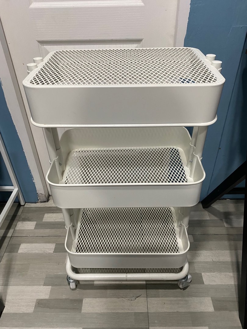 Ikea Utility Cart, Furniture & Home Living, Furniture, Shelves