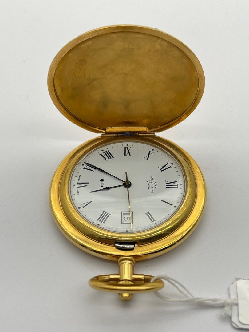 Quartz gold new arrivals pocket watch