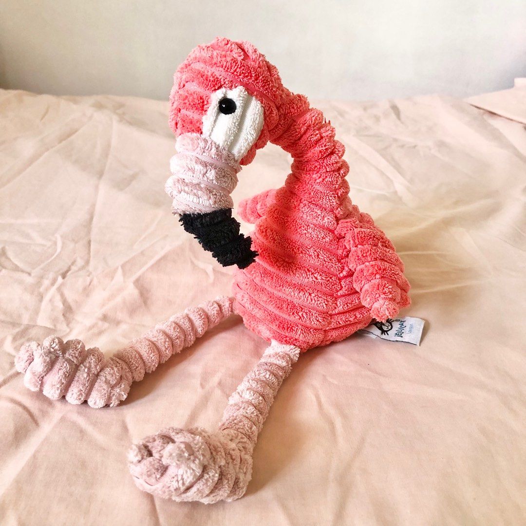 Jellycat Flamingo Cordy Roy Hobbies Toys Toys Games on Carousell