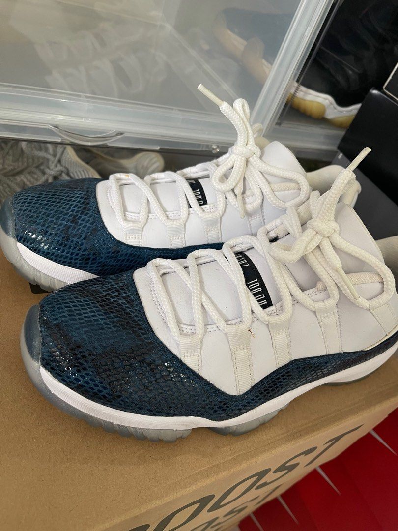 Jordan 11 concord low snakeskin new arrivals