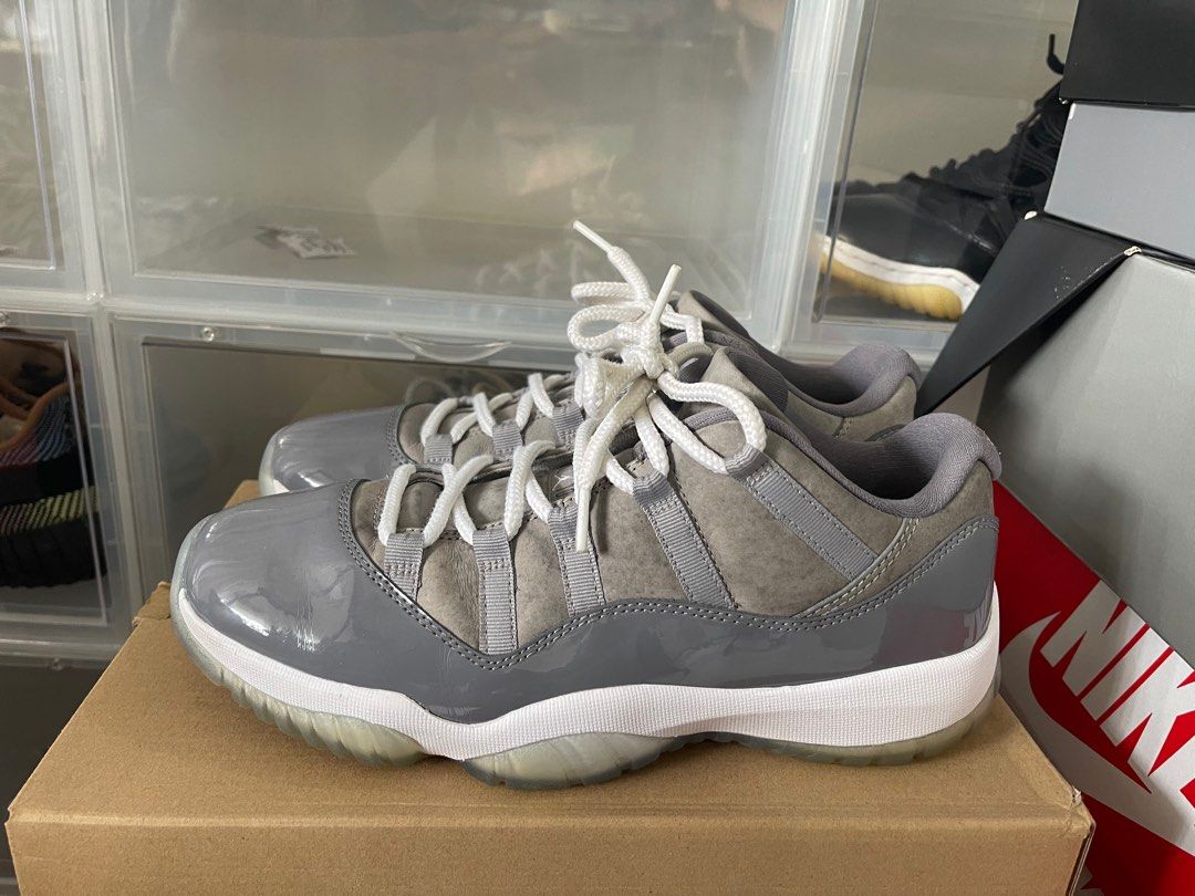 Jordan cool grey low hot sale