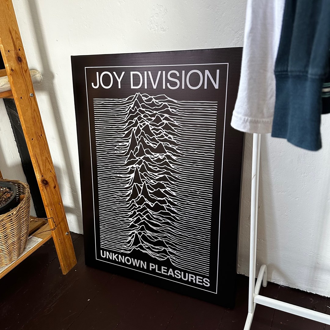 Joy Division Frame Decor, Furniture & Home Living, Home Decor, Wall ...