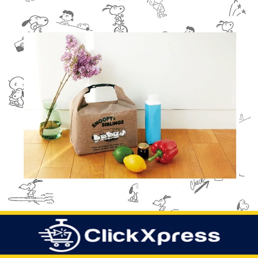 Snoopy insulated lunch bag hotsell
