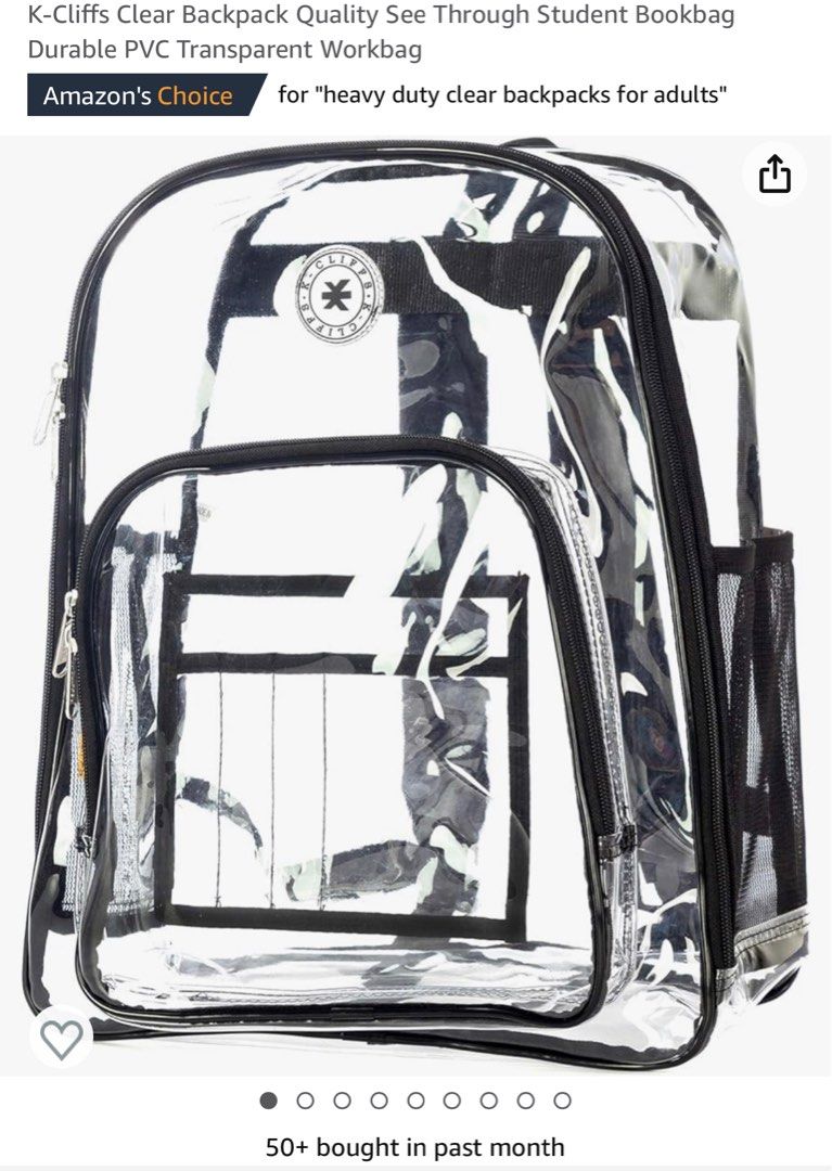 K cliffs clear backpack deals