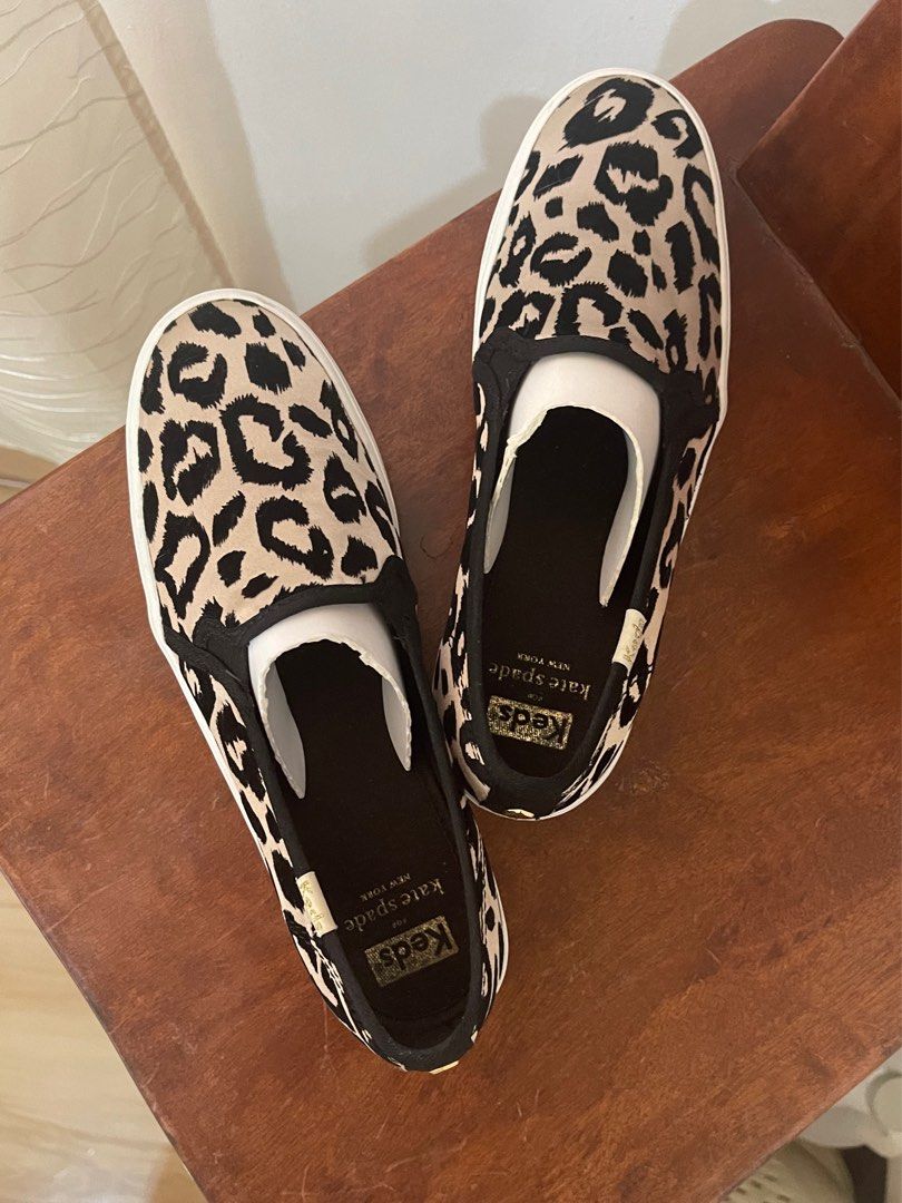KEDS X KATE SPADE LEOPARD TRIPLE DECK SNEAKERS Women s Fashion
