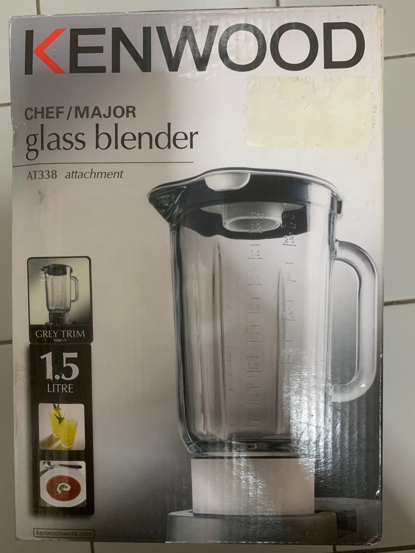 Kenwood glass blender attachment, TV & Home Appliances, Kitchen Appliances, Juicers, Blenders