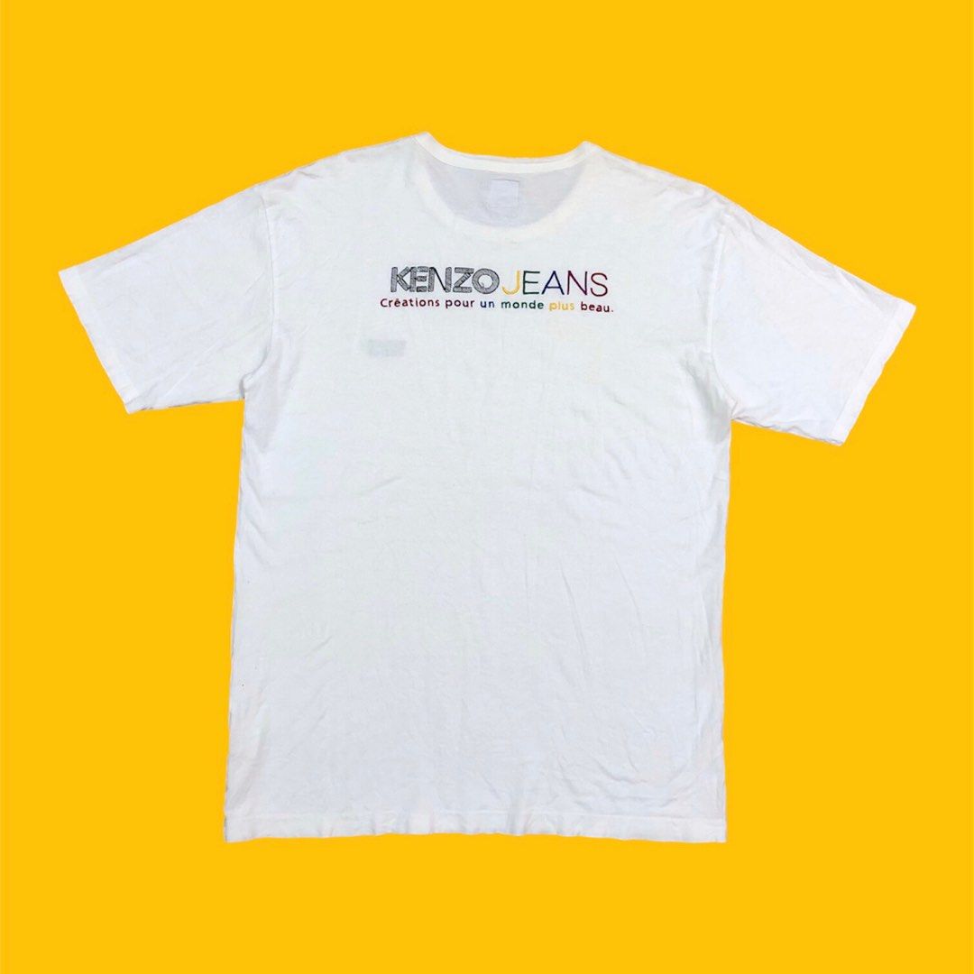 Kenzo tiger square t shirt deals