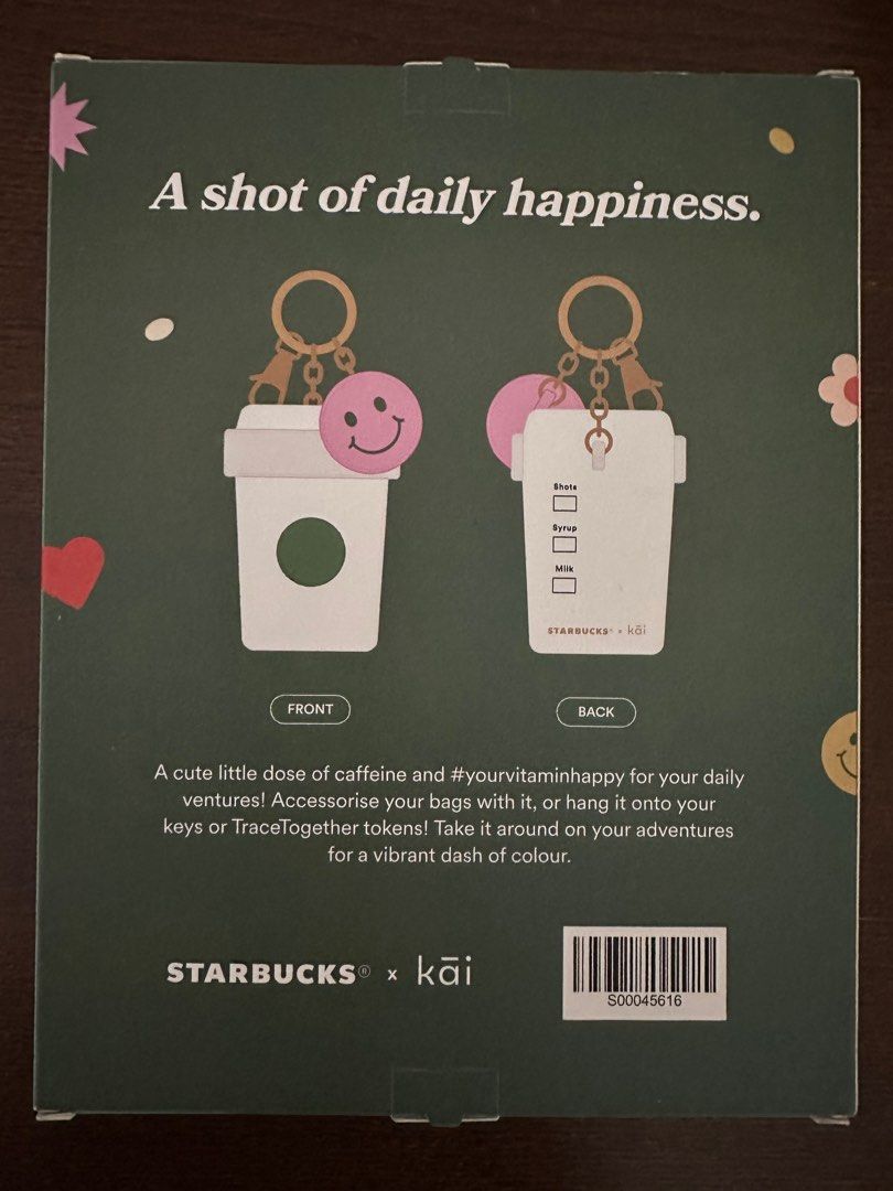 Daily sales paper keychain