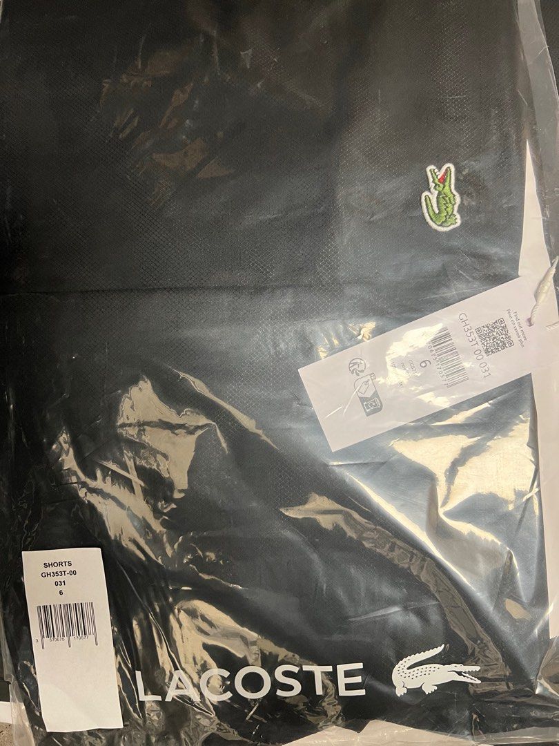 Lacoste quartier 2025 shorts