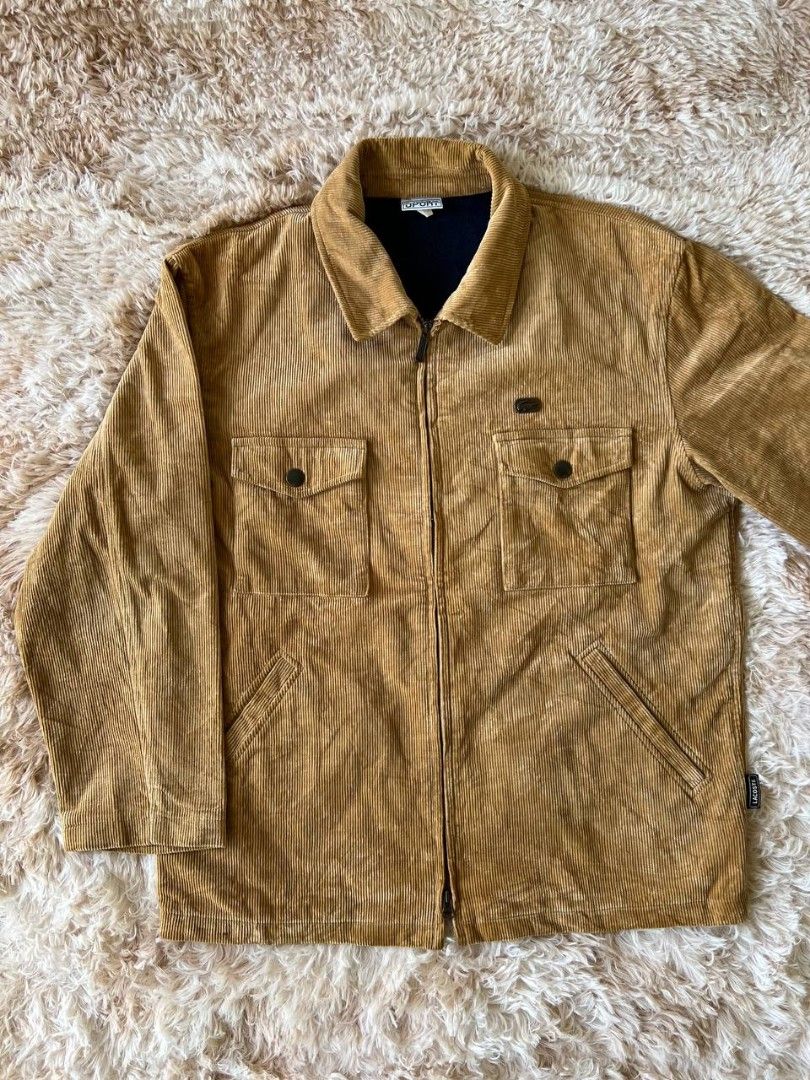 Lacoste best sale corduroy jacket
