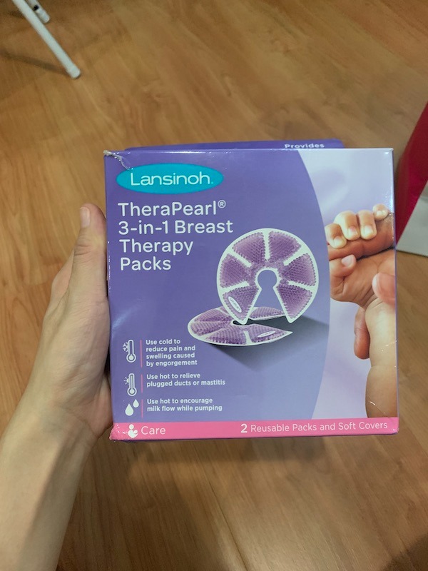  Lansinoh Breast Therapy Packs with Soft Covers, Hot and Cold  Breast Pads, Breastfeeding Essentials for Moms, 2 Pack : Baby
