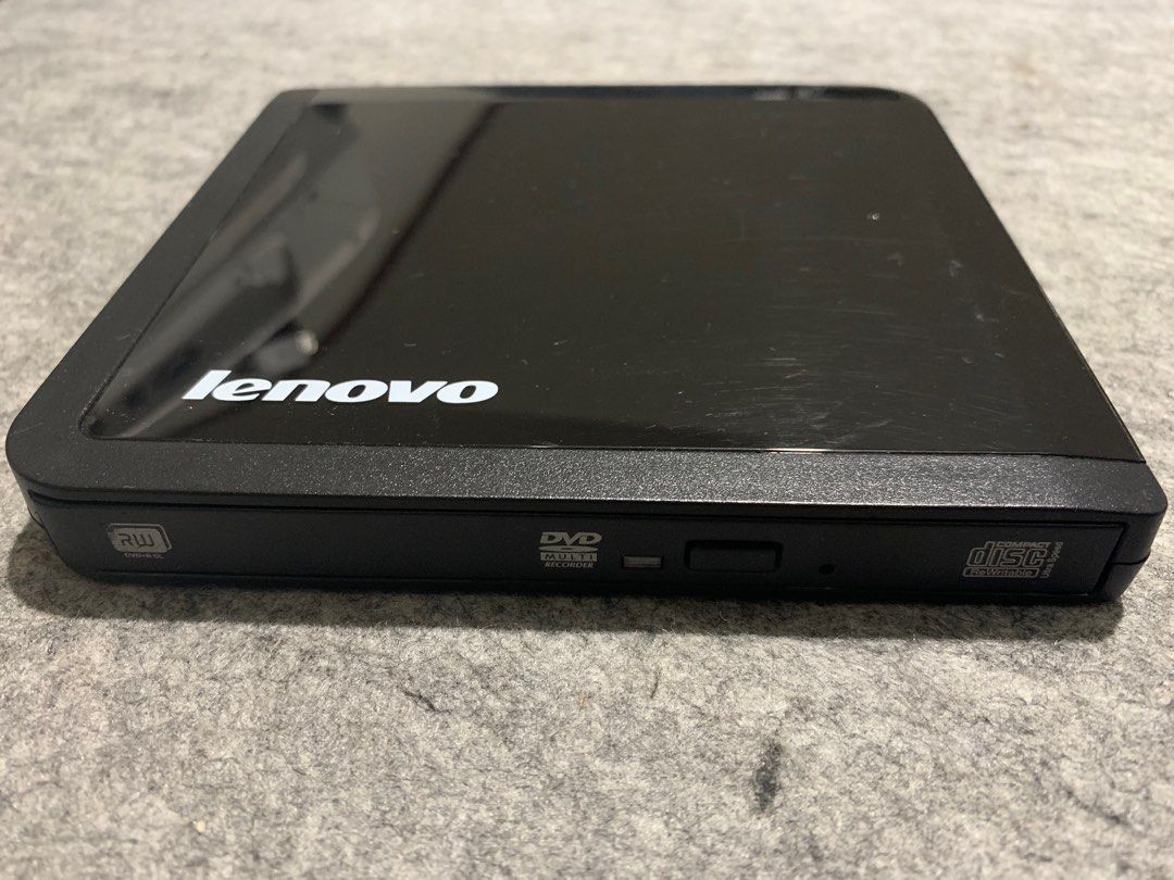 Lenovo Original CD/DVD Drive for Laptop or Desktop Portable External ...