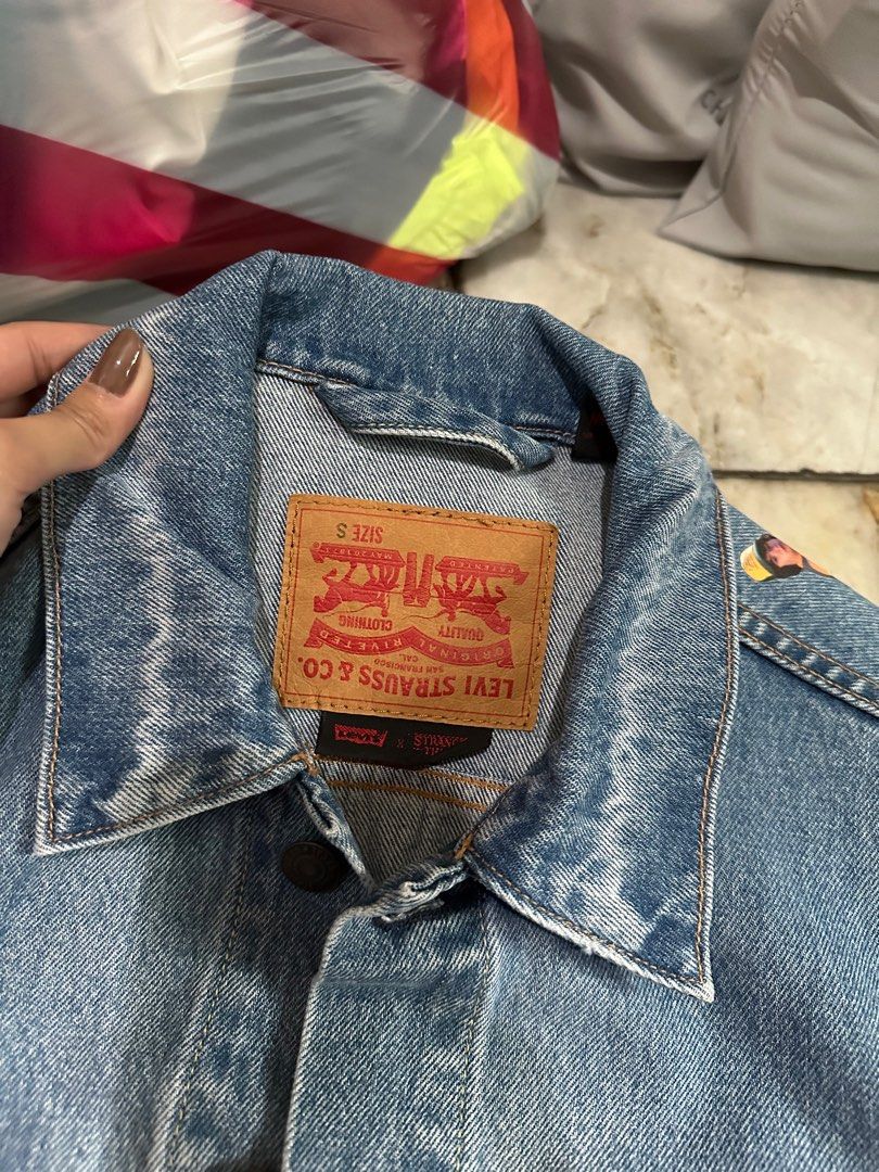 Levis x Stranger Things denim jacket, Men's Fashion, Coats, Jackets and