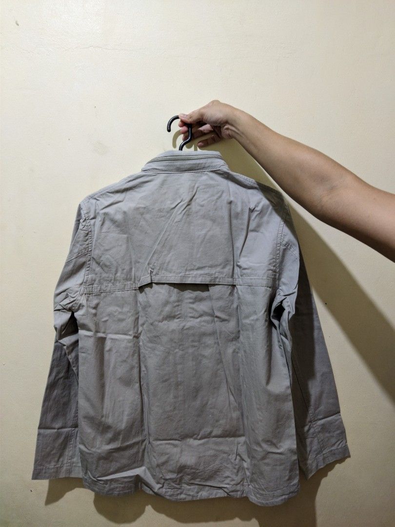Light Grey - jacket/parka (Category: Coats, Jackets and Outerwear) located in Antipolo. Submitted by brook101 (Listing ID 1259375076, Image 2). Description: For sale Light Grey parka/jacket Rupert brand (Japanese tags) thick material retractable hoodie with zippers (check photos) no size tag but fits Small to Medium MOP: Gotyme/BPI/Gcash for pickup only.