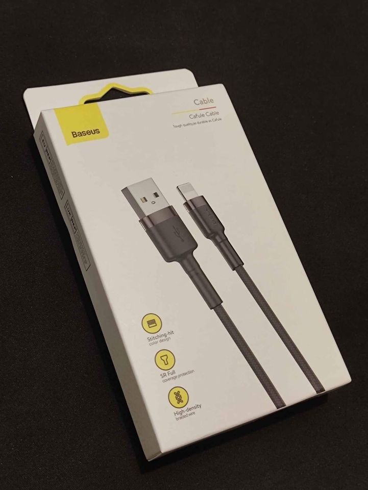 Lightning Cable Baseus genuine 2 meters 15A, Computers & Tech, Parts ...