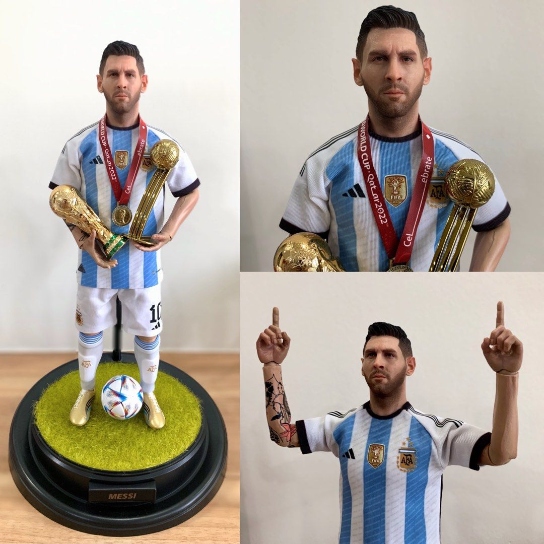 Lionel Messi FIFA World Cup 2022 OneOff 1/1 Edition 1/6 Scale Custom