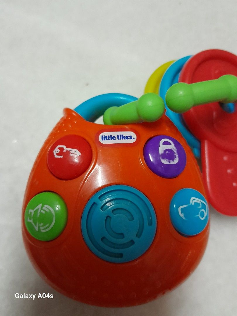 Little Tikes Teething Remote Car Keys Hobbies Toys Toys