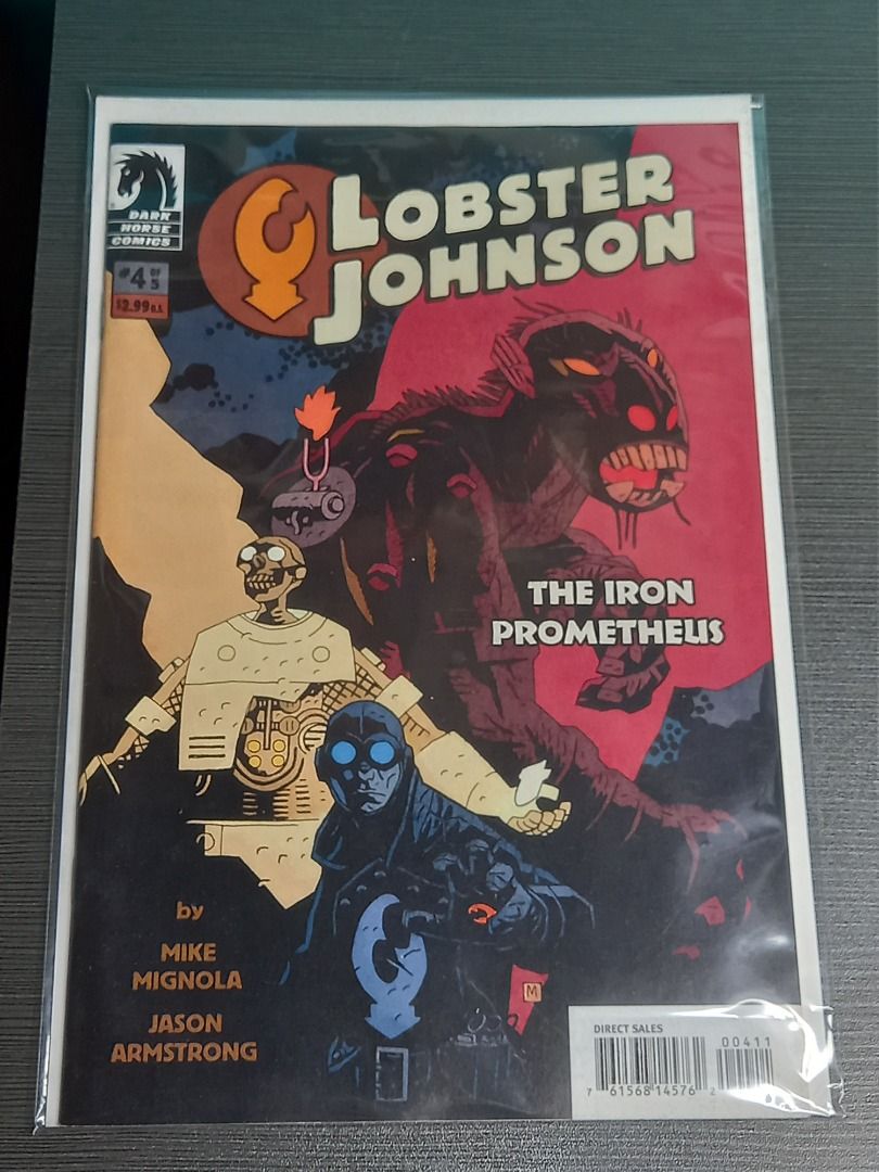 Lobster Johnson The Iron Prometheus 4 Comics December 2007 Published