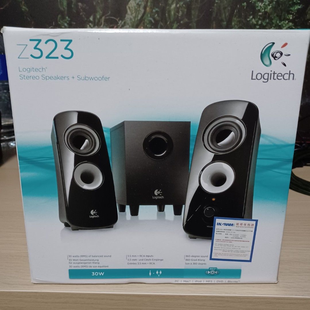 Computer Speakers Logitech Speaker System Z323 Desk Speakers