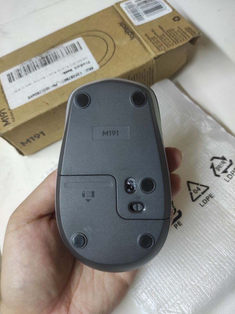 Logitech Wireless Mouse M191, Computers & Tech, Parts & Accessories ...
