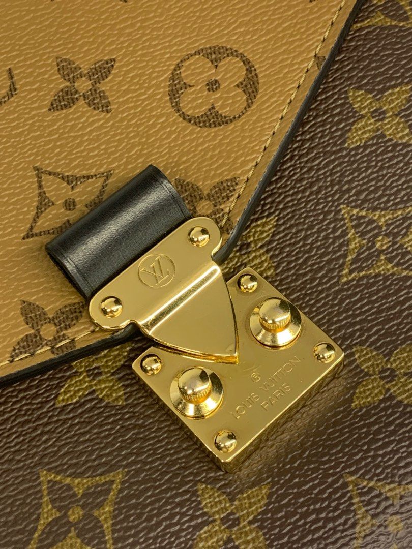 Louis Vuitton LV Metis Pochette Monogram Shoulder Bag Microchip, Luxury