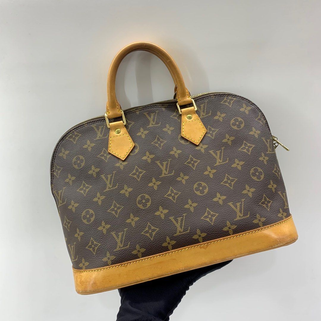 LV Alma monogram canvas, Luxury, Bags & Wallets on Carousell
