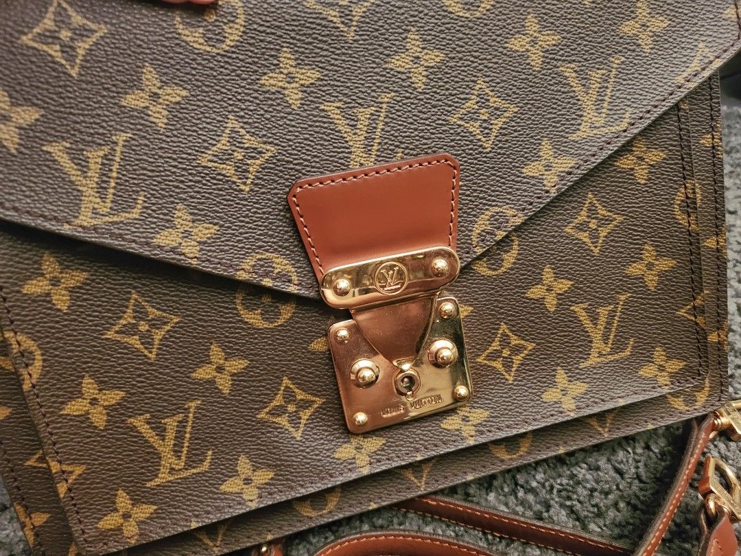 LV Louis Vuitton Monceau Pochette Metis Vintage, Luxury, Bags & Wallets on  Carousell